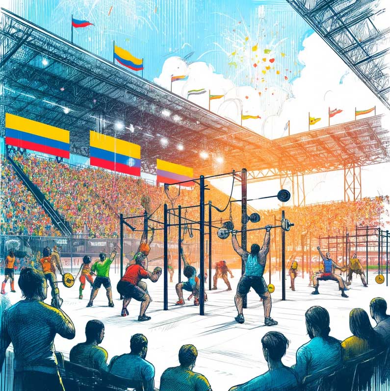 Competencias de CrossFit en Colombia 2024